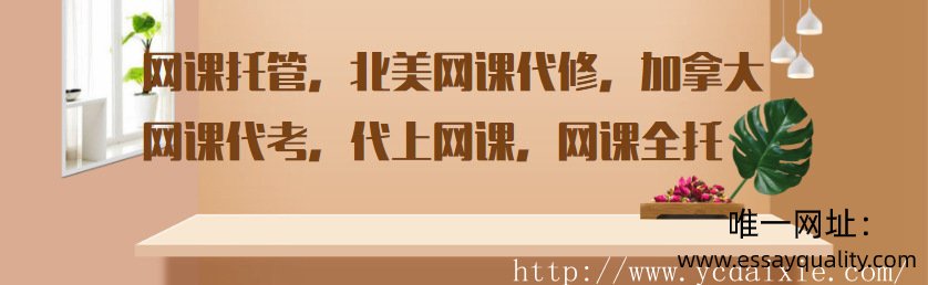 网课托管，北美网课代修，加拿大网课代考